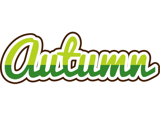 Autumn golfing logo