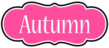 Autumn invitation logo