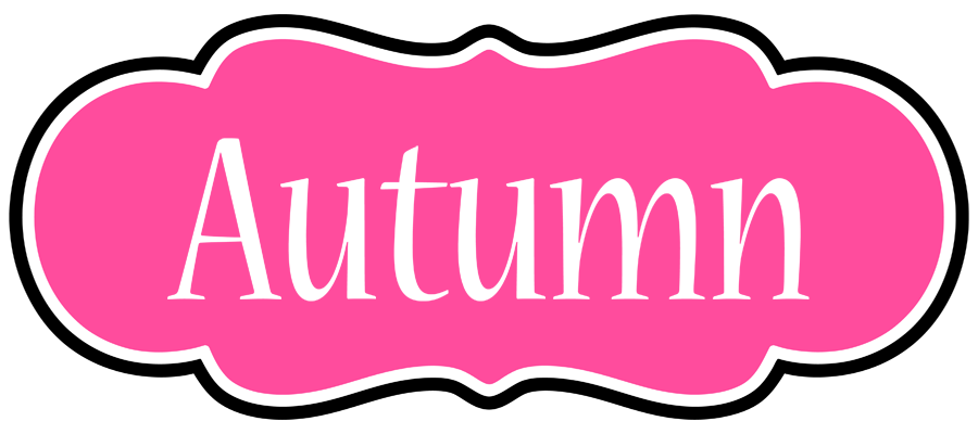 Autumn invitation logo