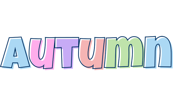 Autumn pastel logo