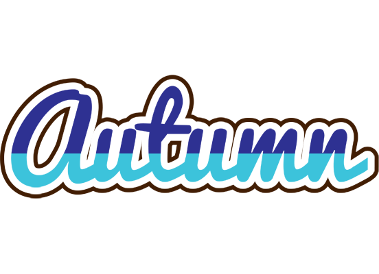 Autumn raining logo