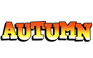 Autumn sunset logo