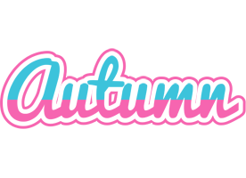 Autumn woman logo