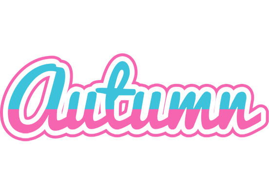 Autumn woman logo