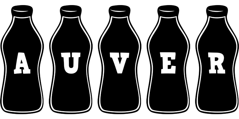 Auver bottle logo