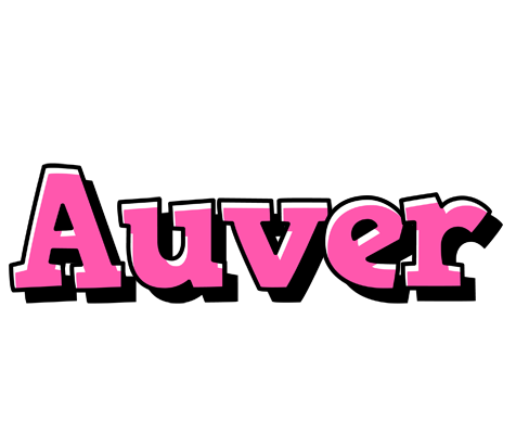 Auver girlish logo