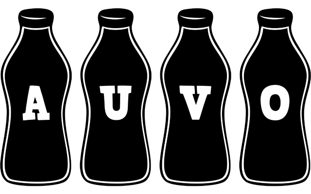 Auvo bottle logo