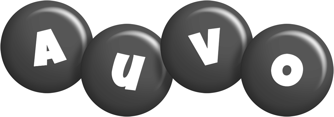 Auvo candy-black logo
