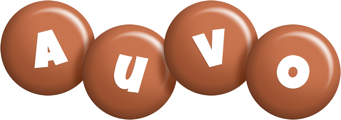 Auvo candy-brown logo