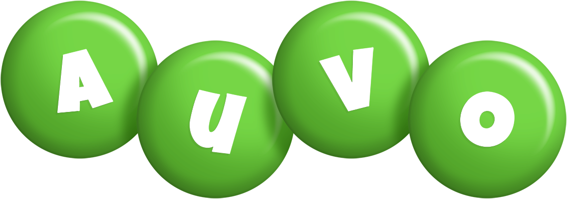 Auvo candy-green logo
