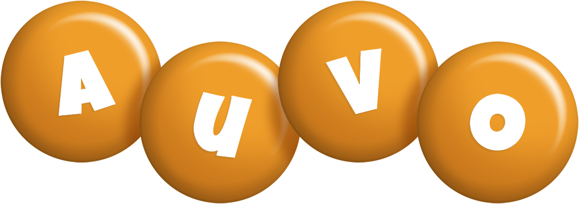 Auvo candy-orange logo