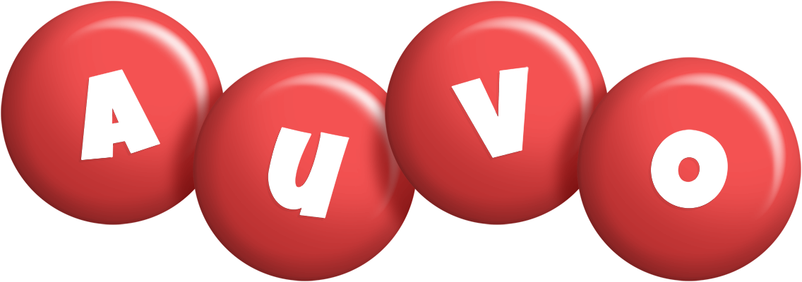 Auvo candy-red logo