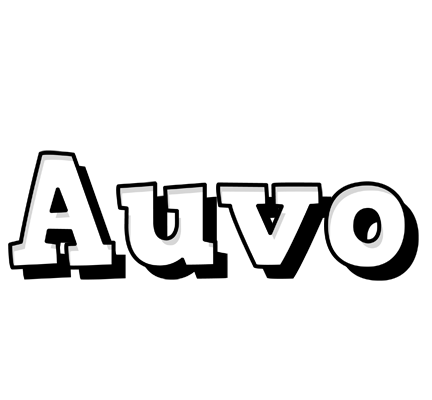 Auvo snowing logo