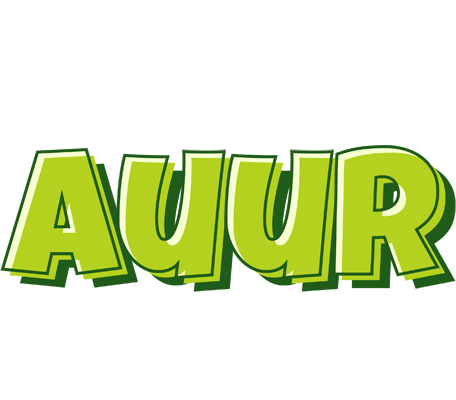 Auður summer logo