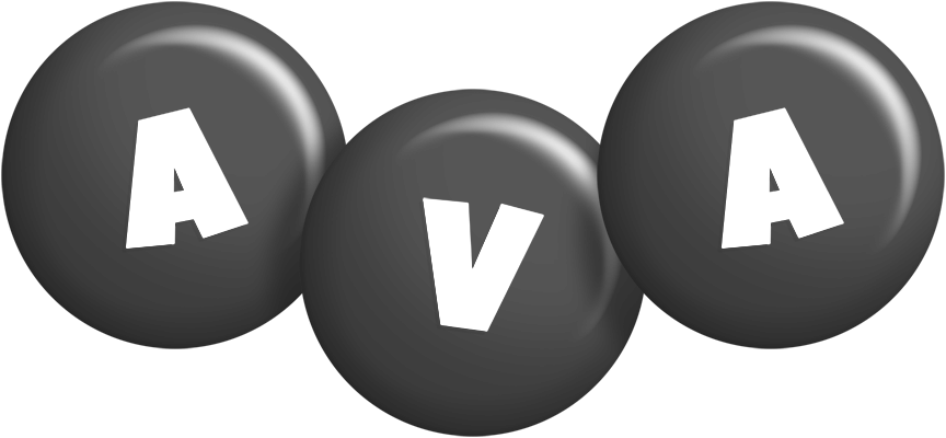Ava candy-black logo
