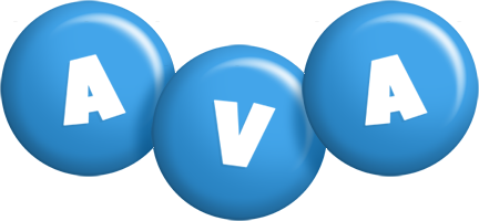 Ava candy-blue logo