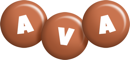 Ava candy-brown logo