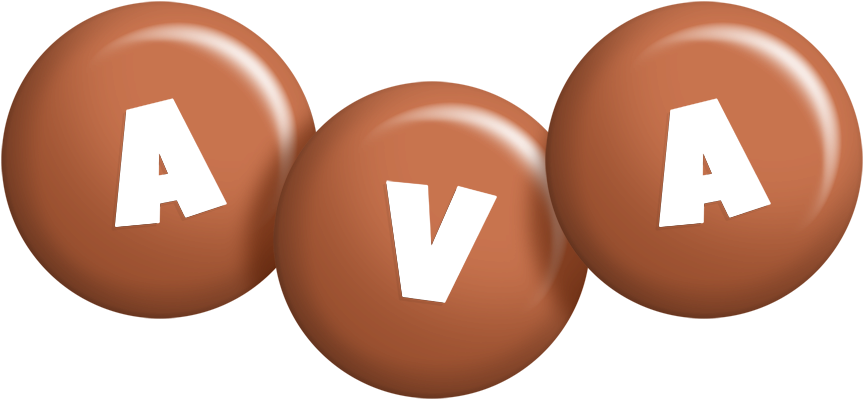 Ava candy-brown logo