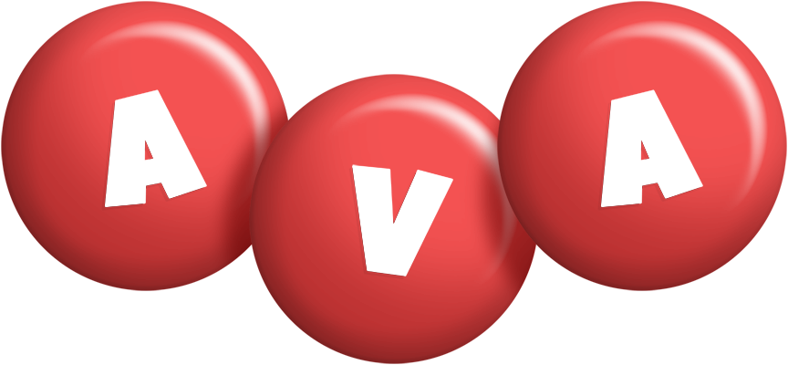 Ava candy-red logo