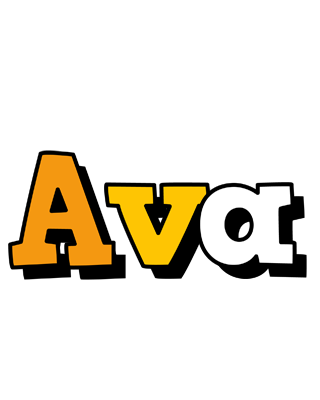 Ava cartoon logo