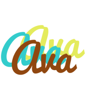 Ava cupcake logo