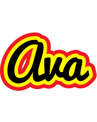 Ava flaming logo