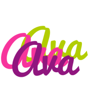Ava flowers logo