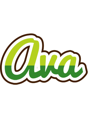 Ava golfing logo