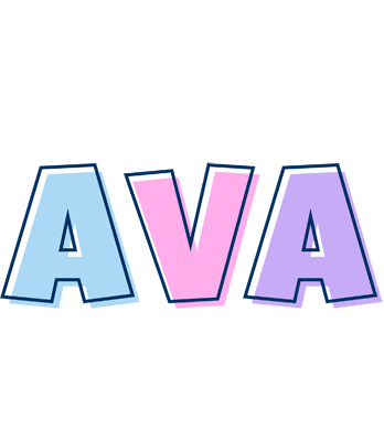 Ava pastel logo