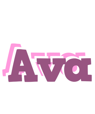 Ava relaxing logo