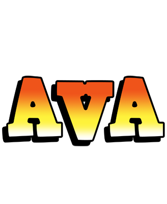 Ava sunset logo