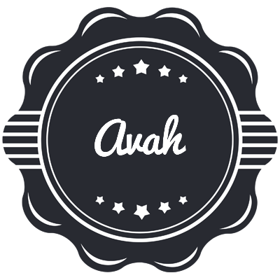 Avah badge logo
