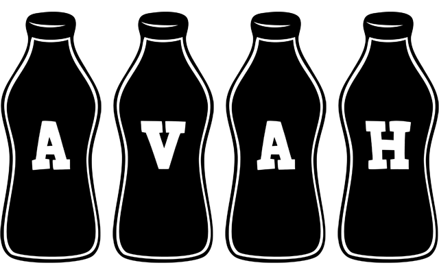 Avah bottle logo