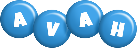 Avah candy-blue logo