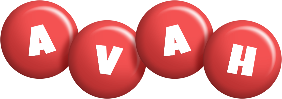 Avah candy-red logo