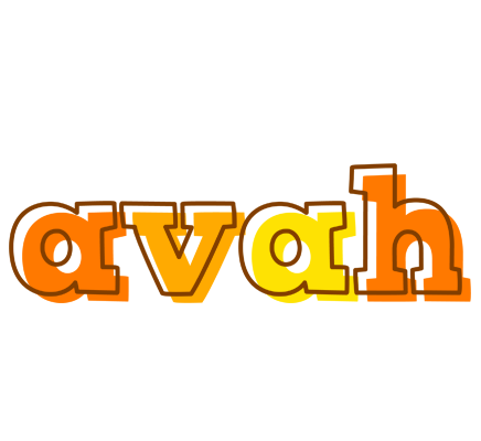 Avah desert logo
