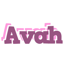 Avah relaxing logo