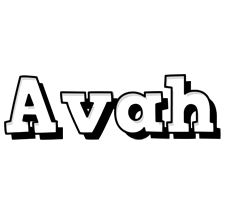 Avah snowing logo