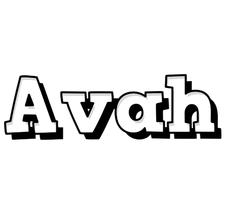 Avah snowing logo