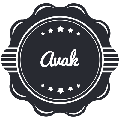 Avak badge logo
