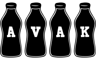 Avak bottle logo