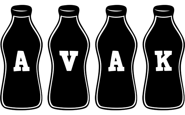 Avak bottle logo