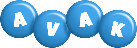 Avak candy-blue logo