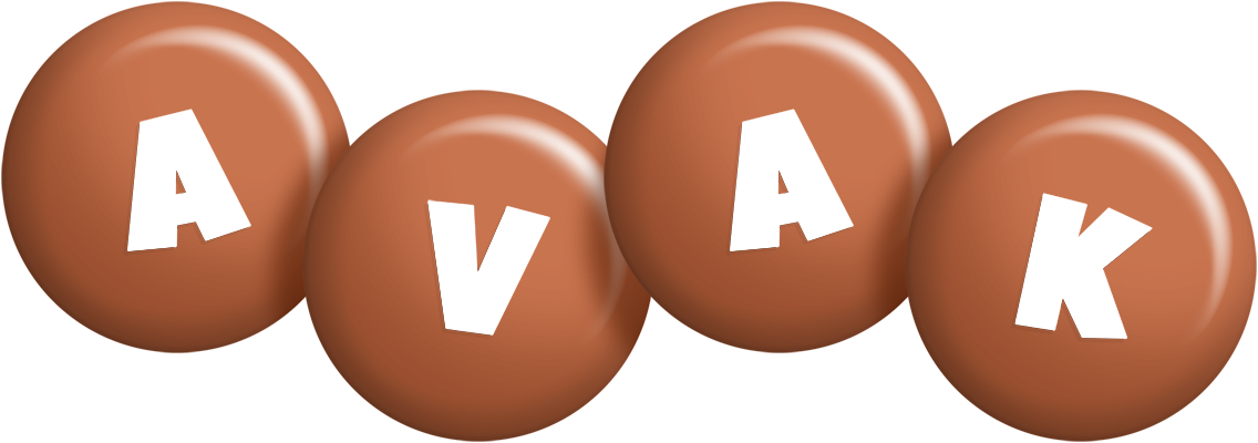 Avak candy-brown logo