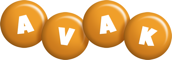 Avak candy-orange logo