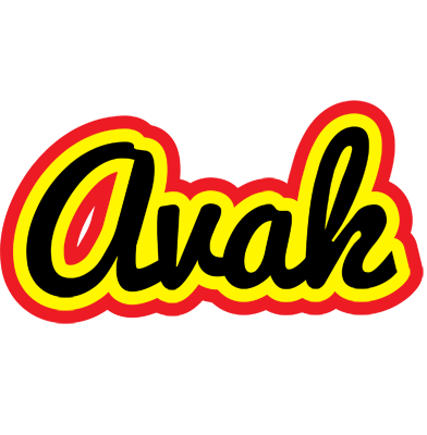 Avak flaming logo