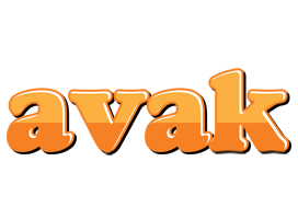 Avak orange logo