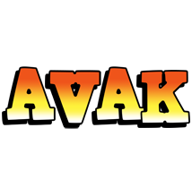 Avak sunset logo