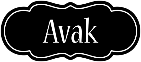 Avak welcome logo