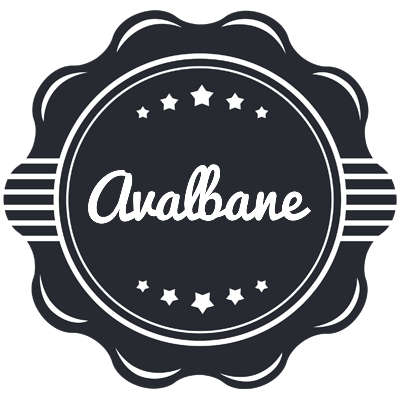 Avalbane badge logo